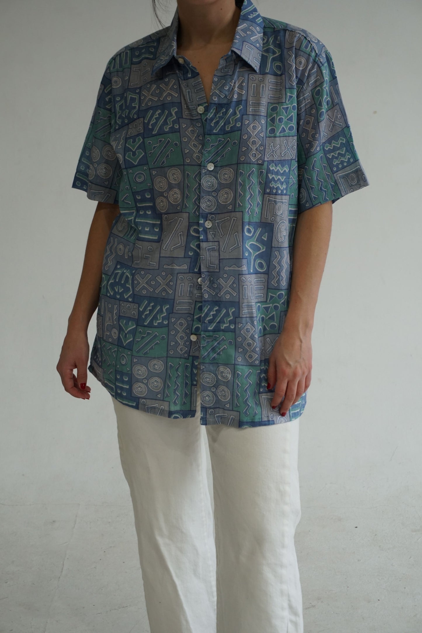 Bahari Short Sleeved Shirt Retro